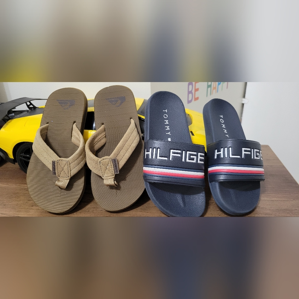 3 little boy flip flop/ sandal size 12